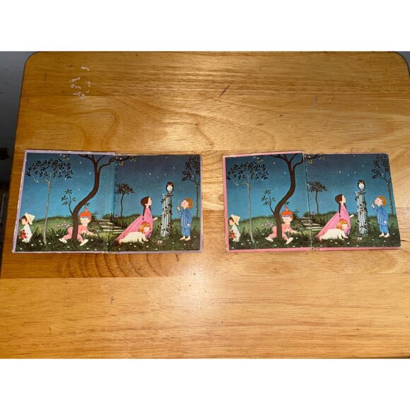 A Childs Garden Of Verses By Robert Louis Stevenson Set Bed & Play Time - Picture 4 of 9